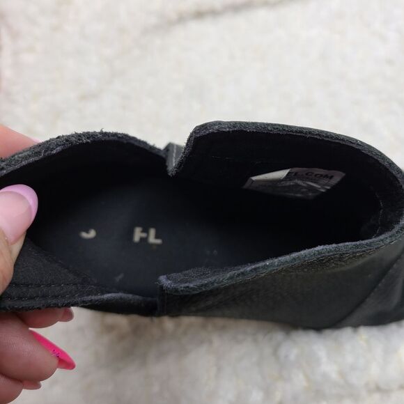 Sorel Cate Cut Out Boots Black Leather Women's sz 6 - Picture 9 of 11